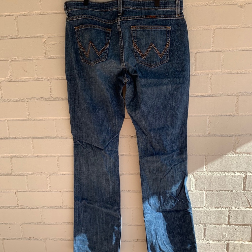 Wrangler QBaby jeans in Tuff Buck 13/14 x 36
